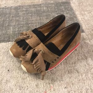 Jeffrey Campbell Handmade Havana Last loafers